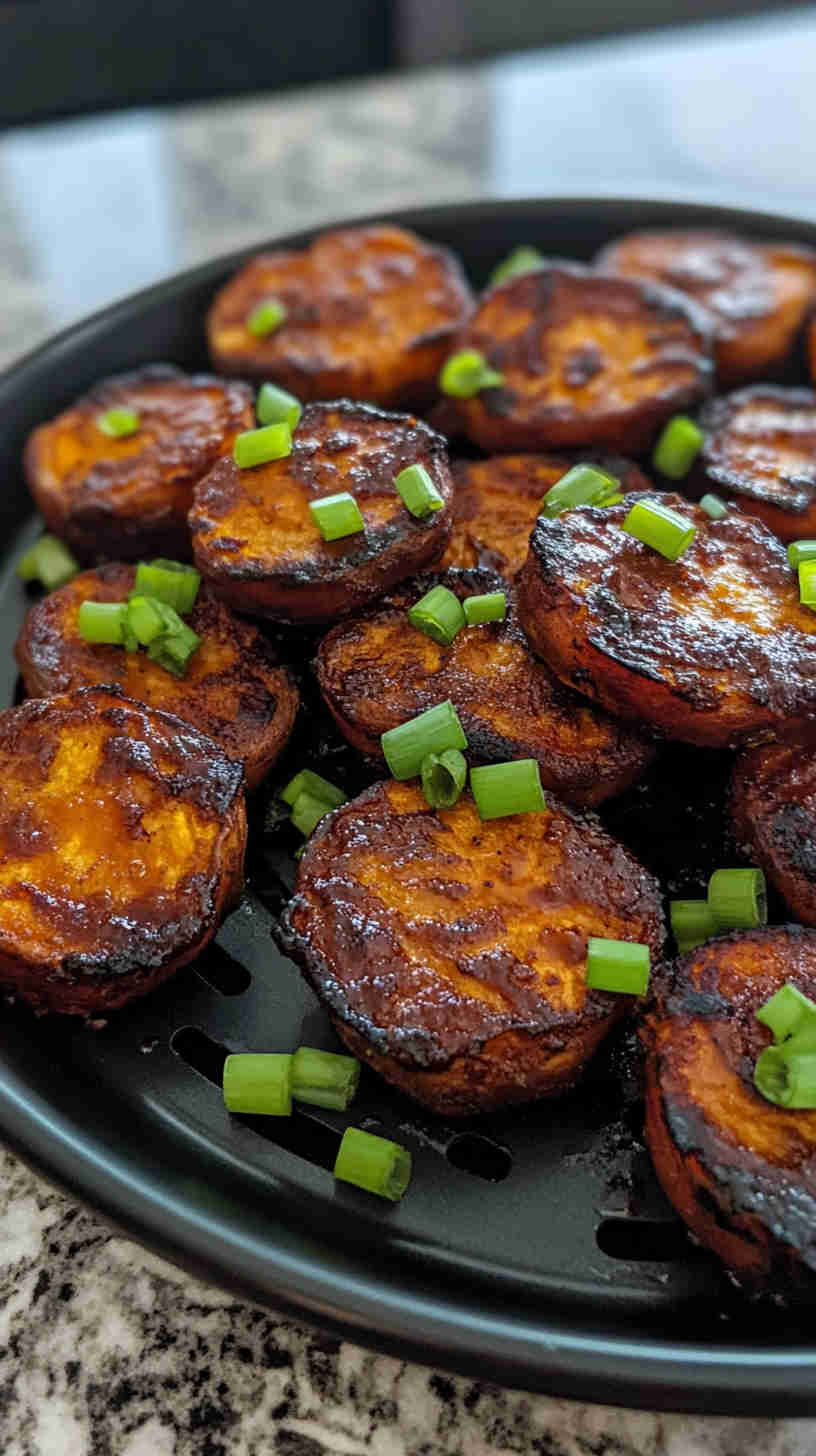 Air Fryer BBQ Sweet Potato Bites