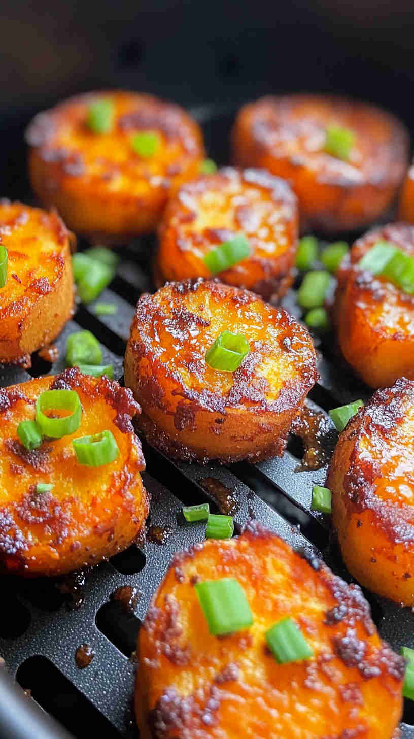 Air Fryer BBQ Sweet Potato Bites