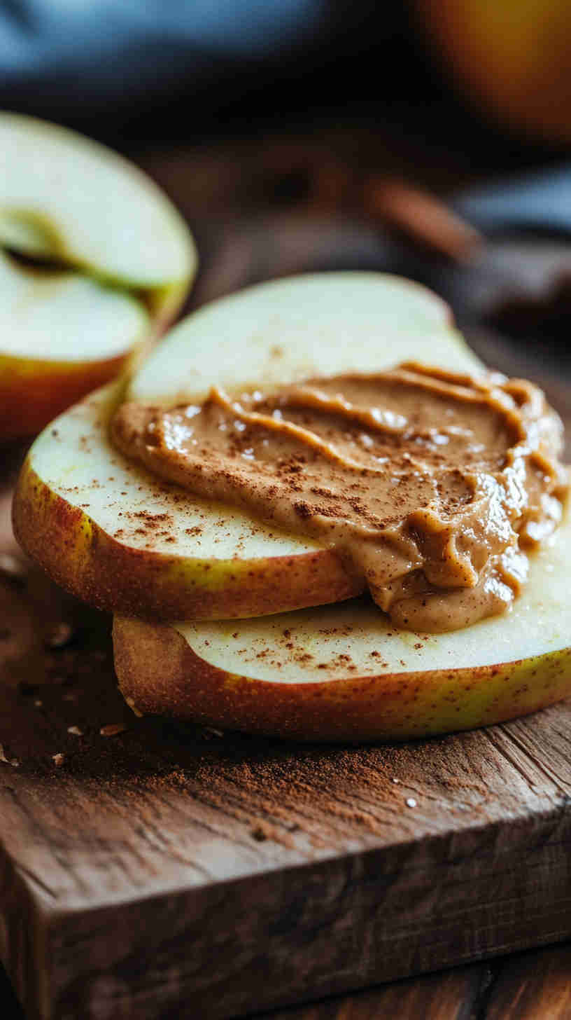 Almond Butter & Apple Slices