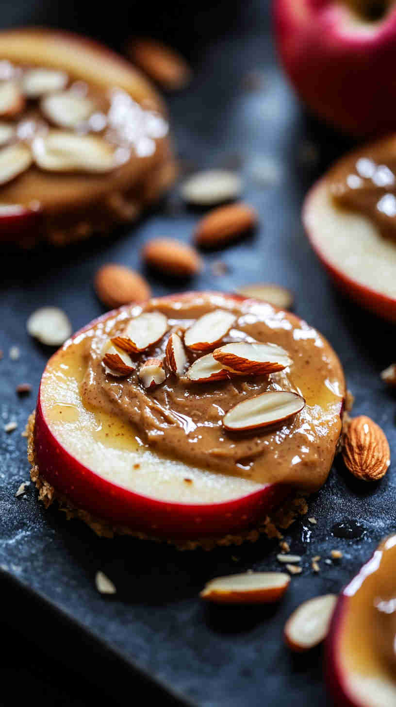Almond Butter & Apple Slices