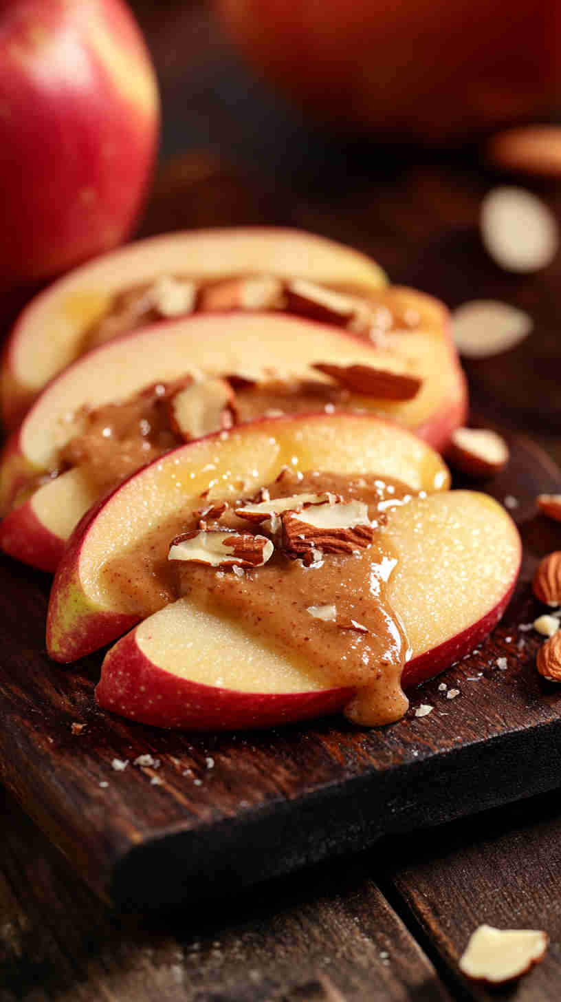 Almond Butter & Apple Slices