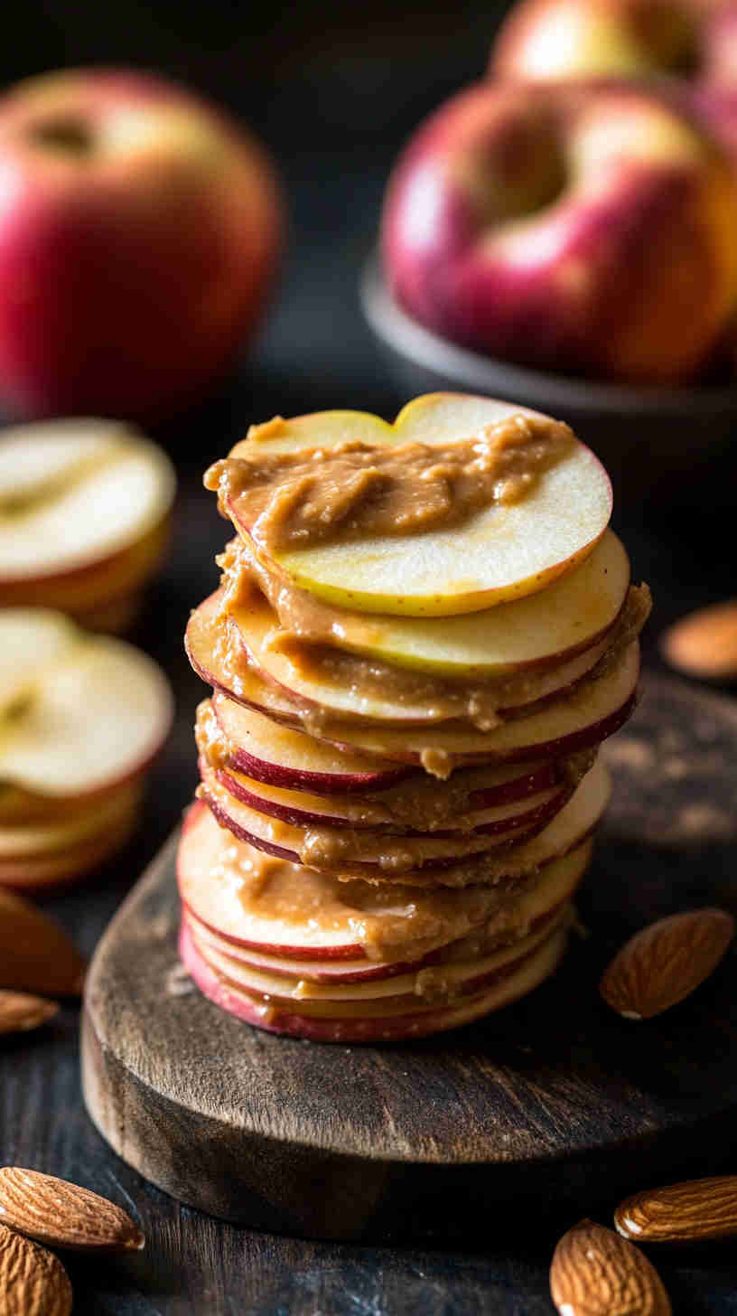 Almond Butter & Apple Slices