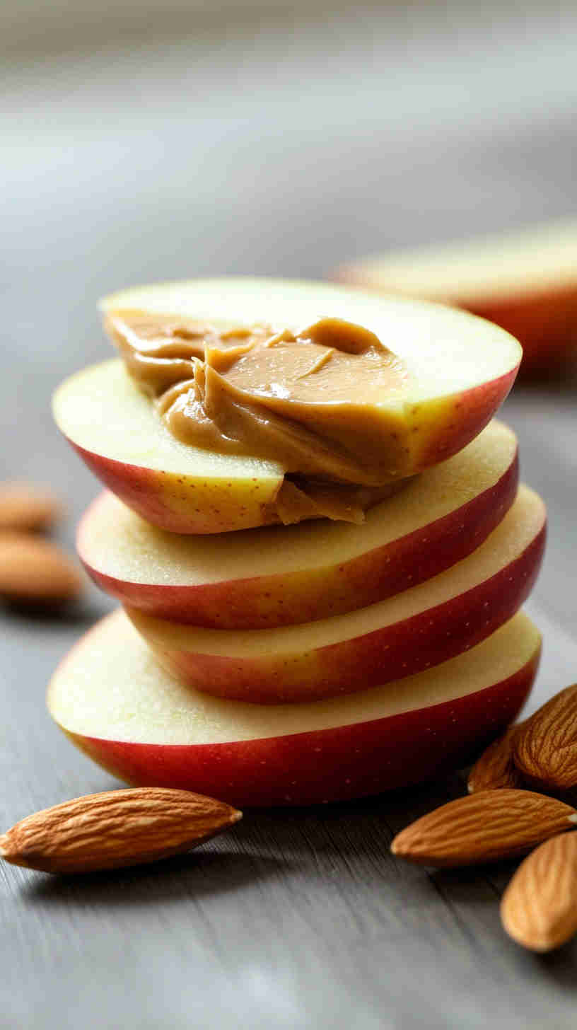 Almond Butter & Apple Slices