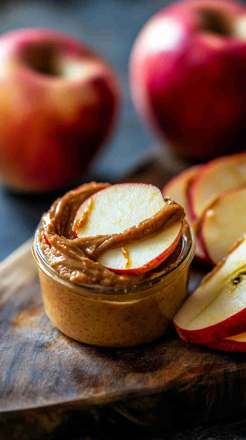 Almond Butter & Apple Slices