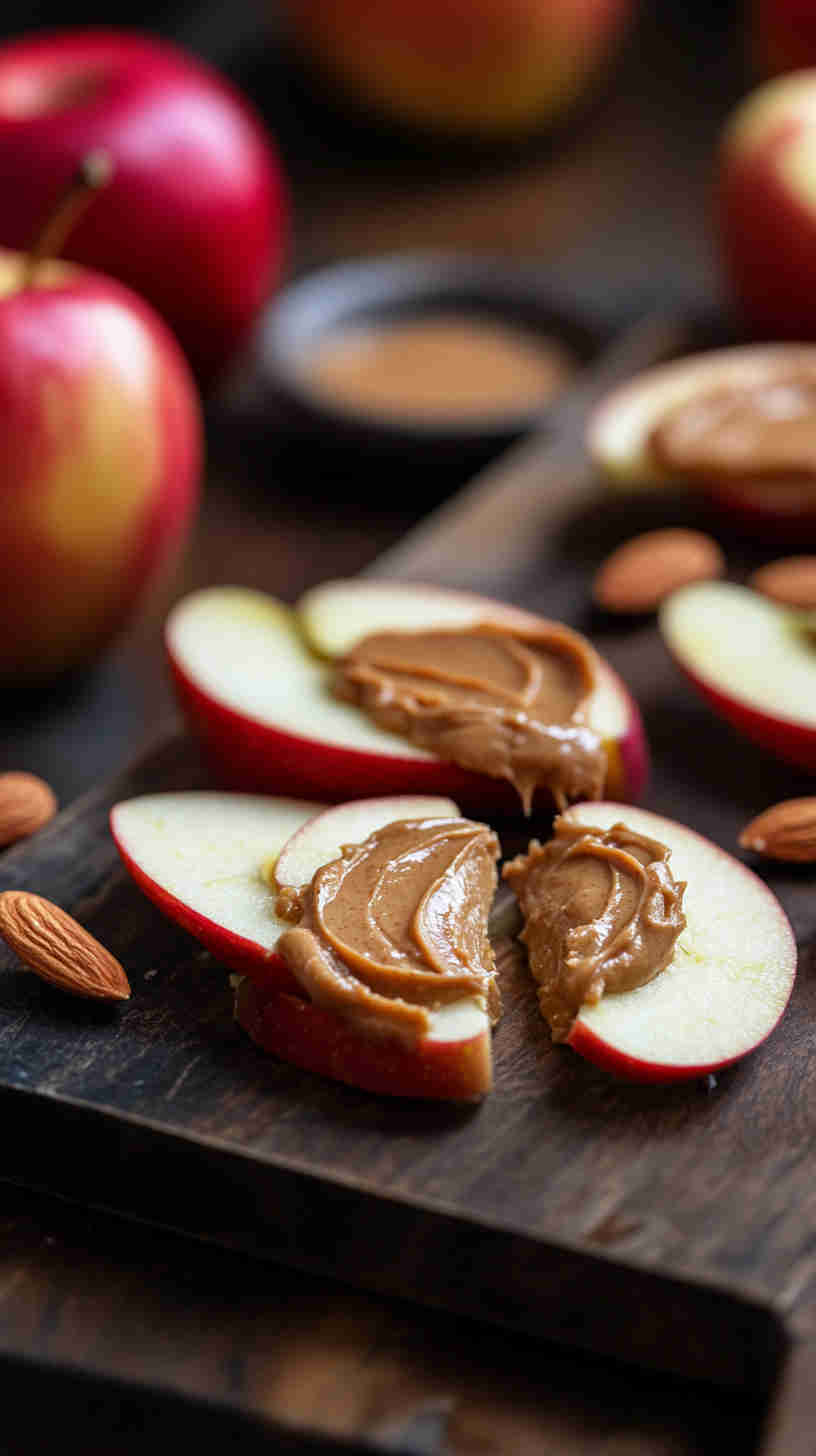 Almond Butter & Apple Slices