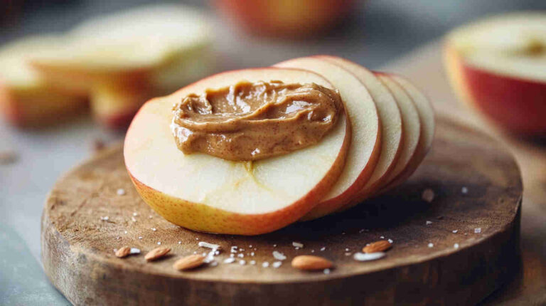 Almond Butter & Apple Slices