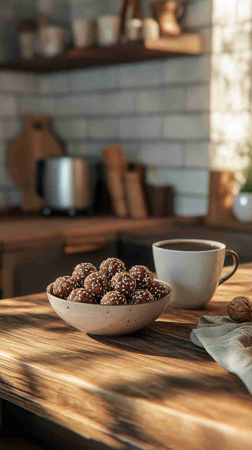 Almond Joy Protein Balls