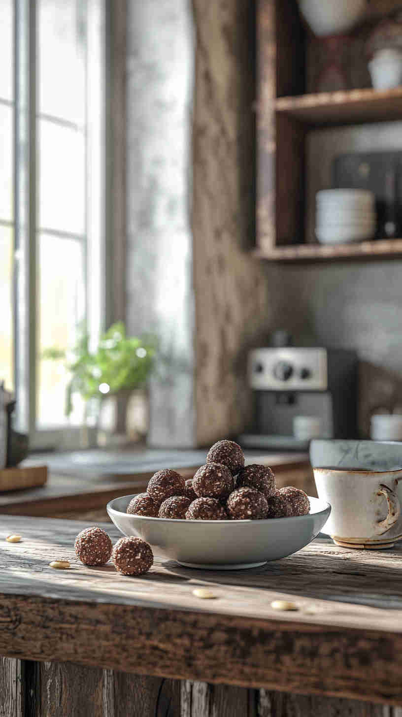 Almond Joy Protein Balls