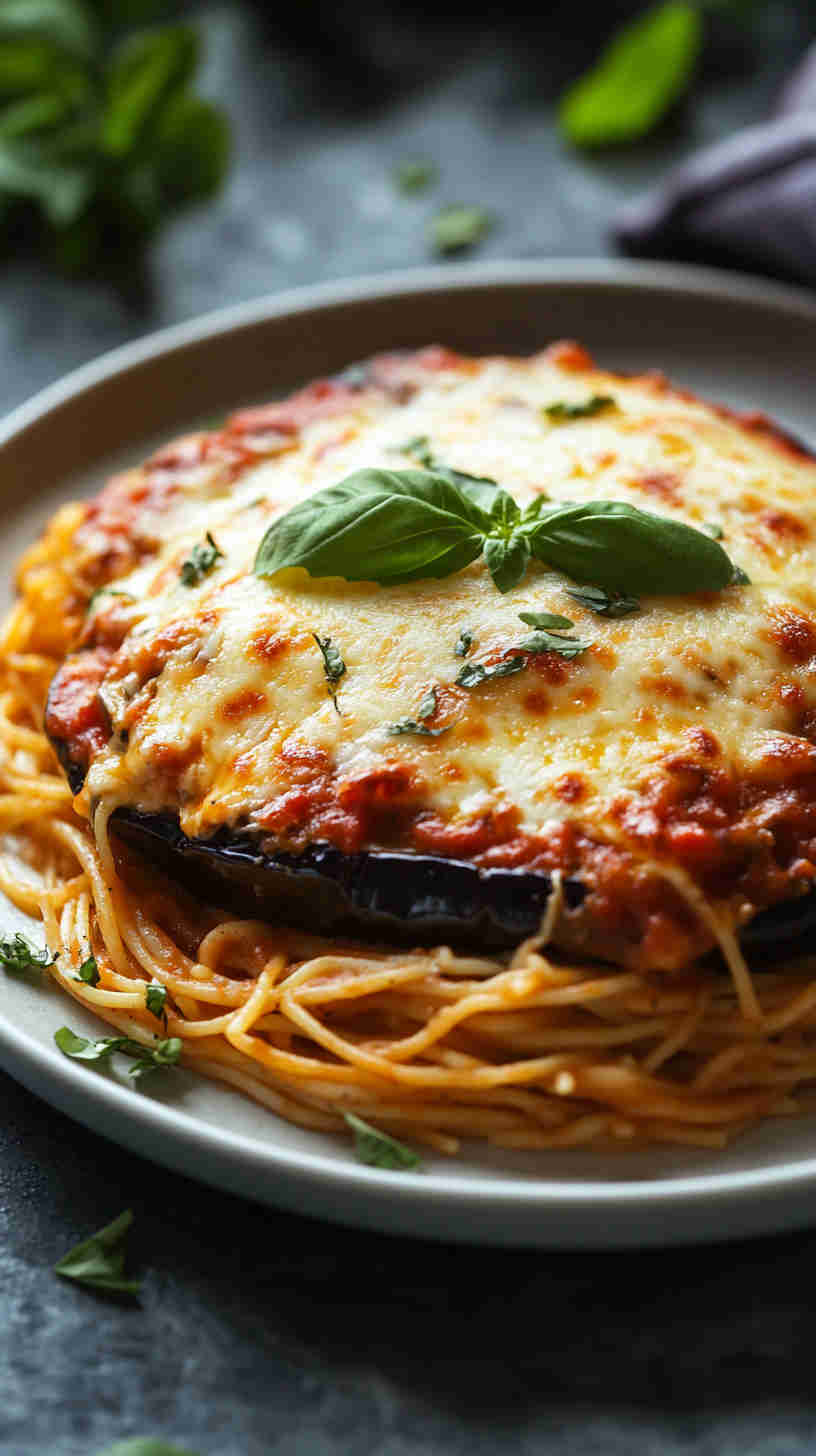 Aubergine Parmesan Bake