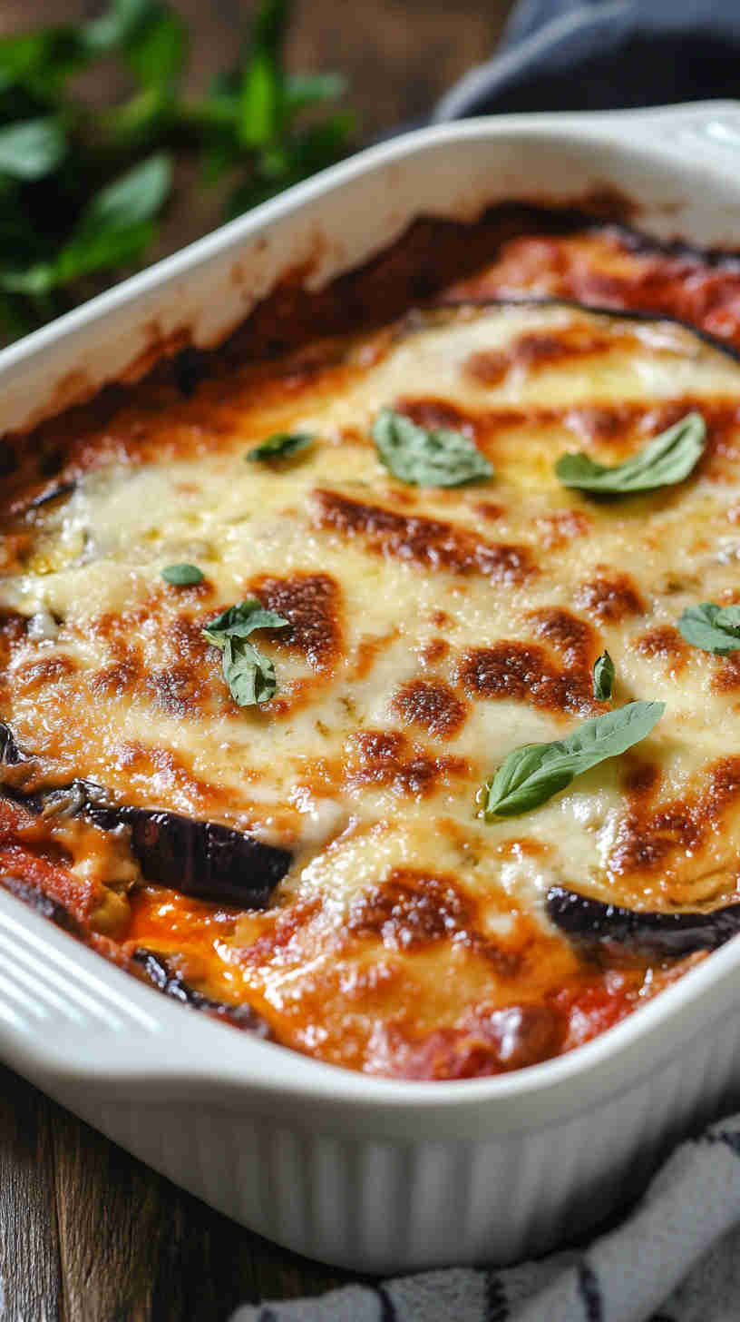 Aubergine Parmesan Bake