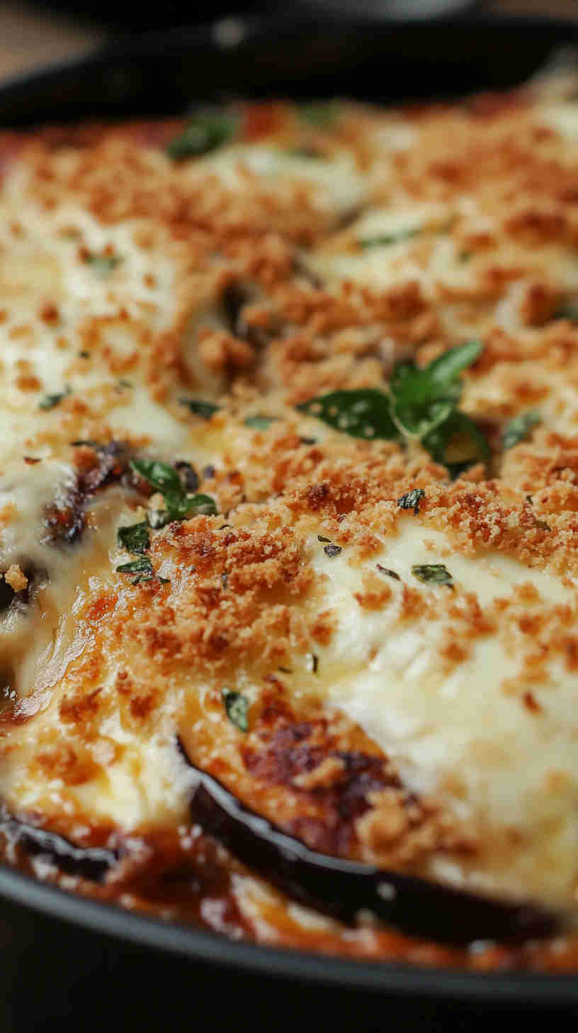 Aubergine Parmesan Bake