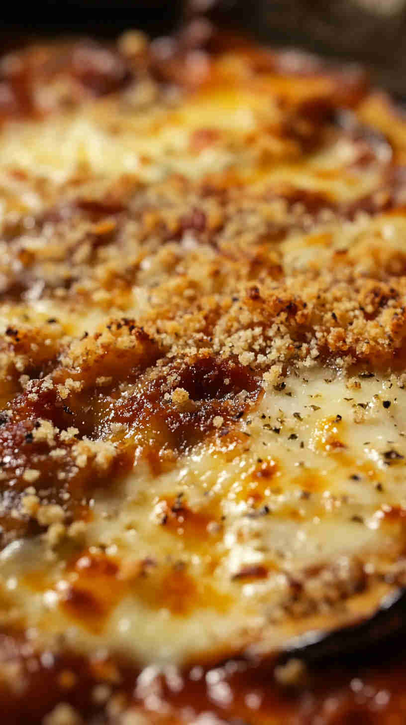 Aubergine Parmesan Bake