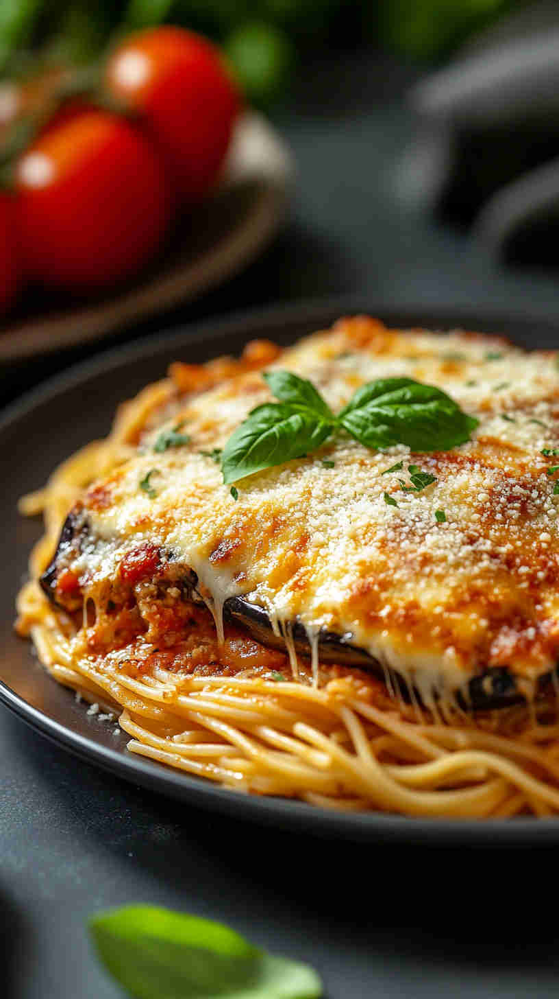 Aubergine Parmesan Bake