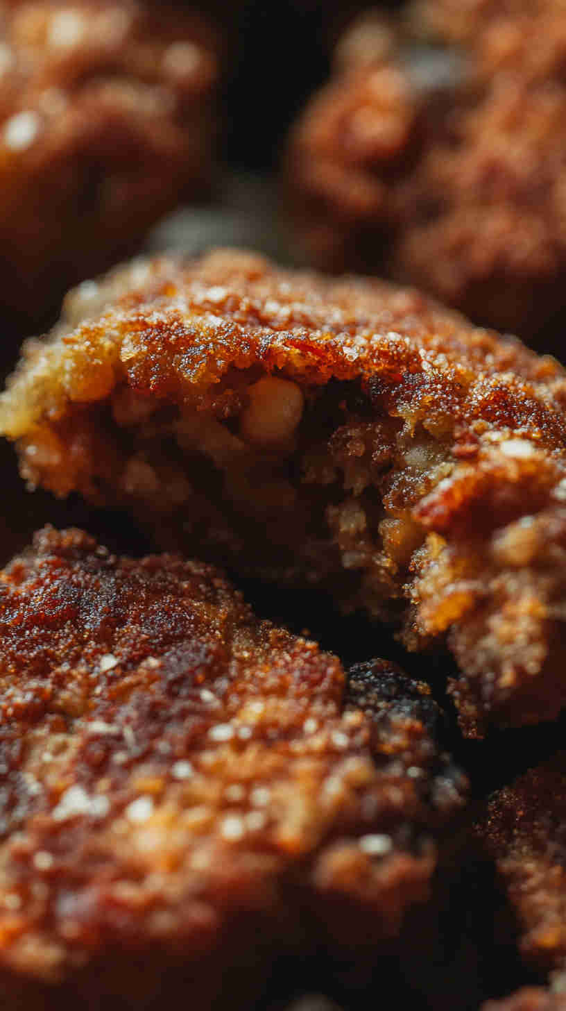 Aubergine and Chickpea Fritters