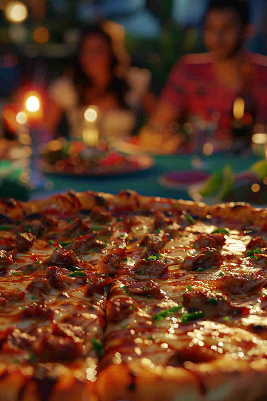BBQ Chicken Pizza Night