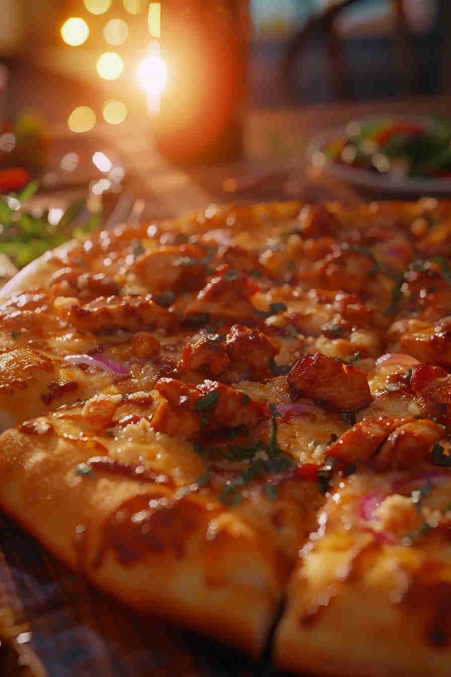 BBQ Chicken Pizza Night