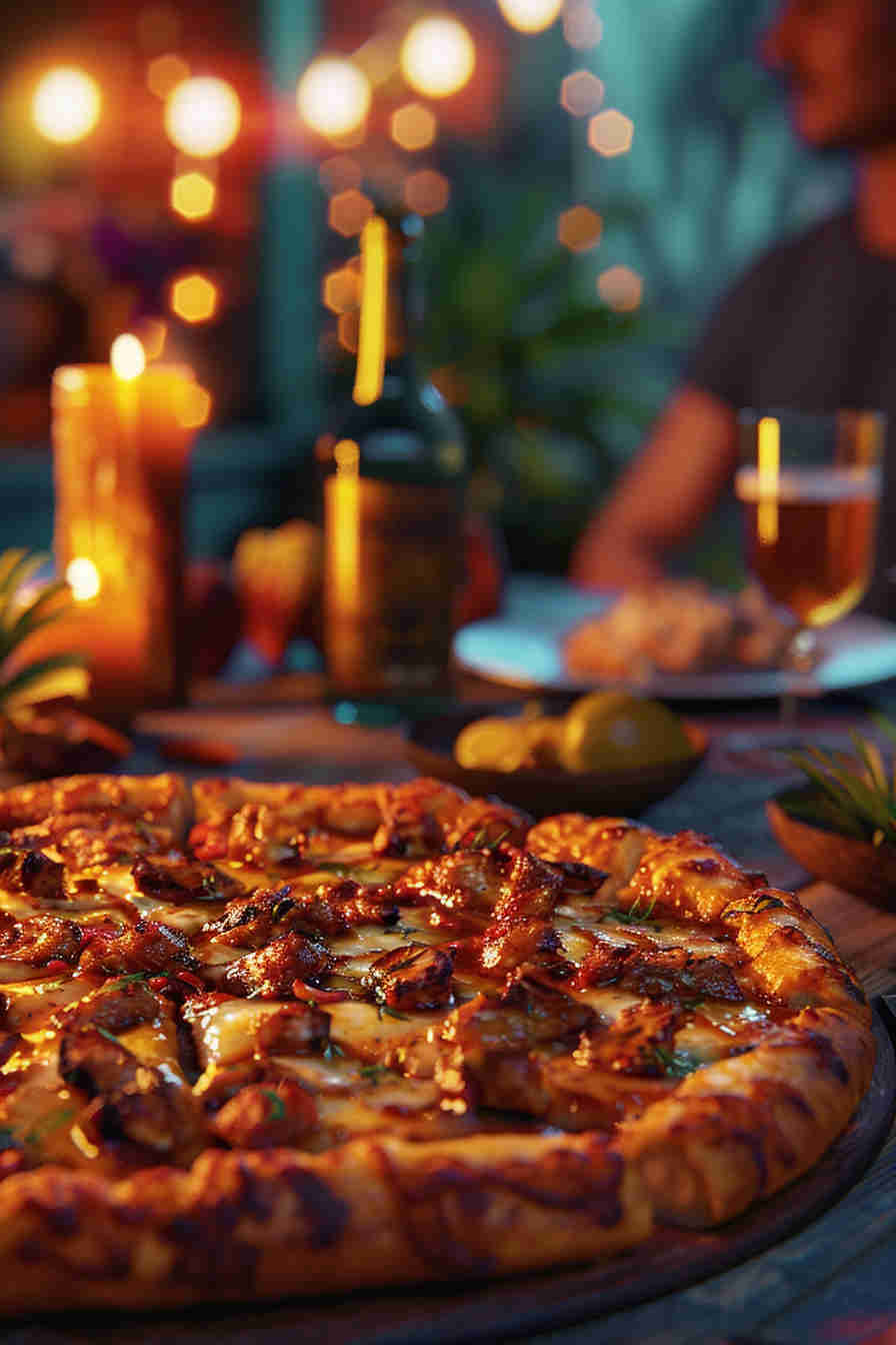 BBQ Chicken Pizza Night