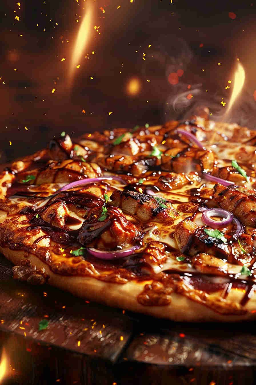 BBQ Chicken Pizza Night