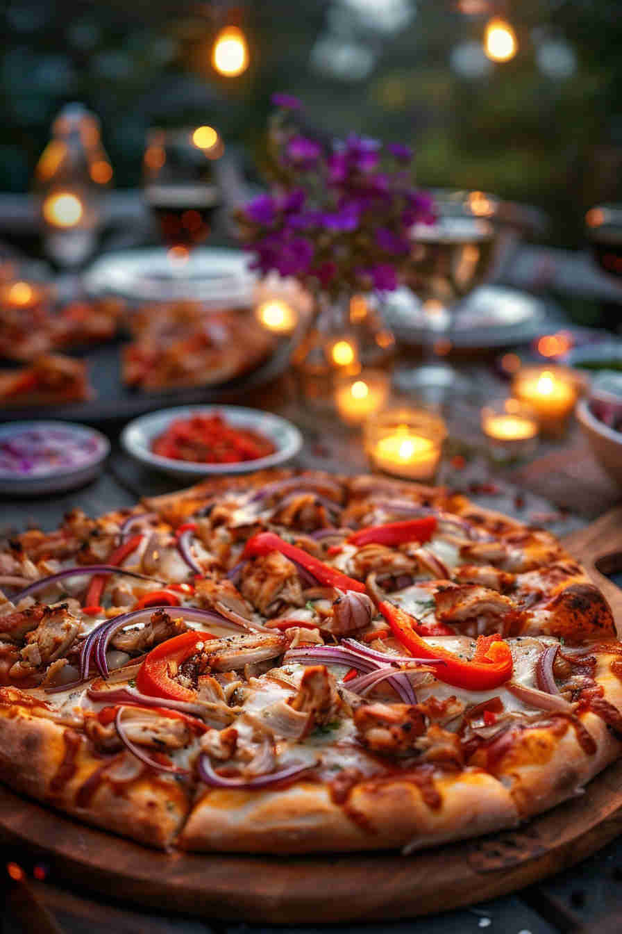 BBQ Chicken Pizza Night