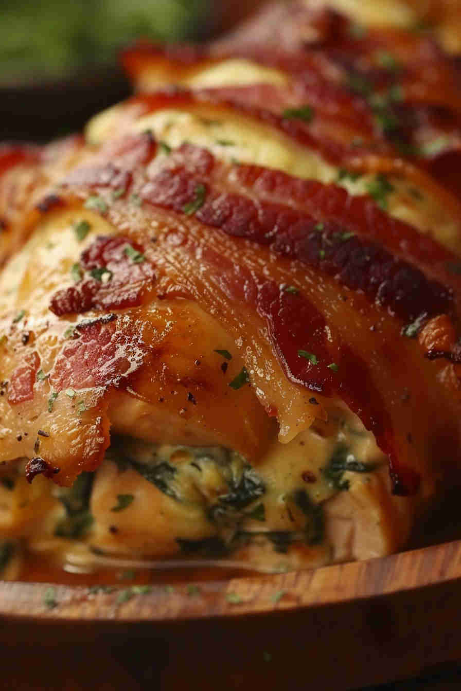 Bacon-Wrapped Stuffed Chicken