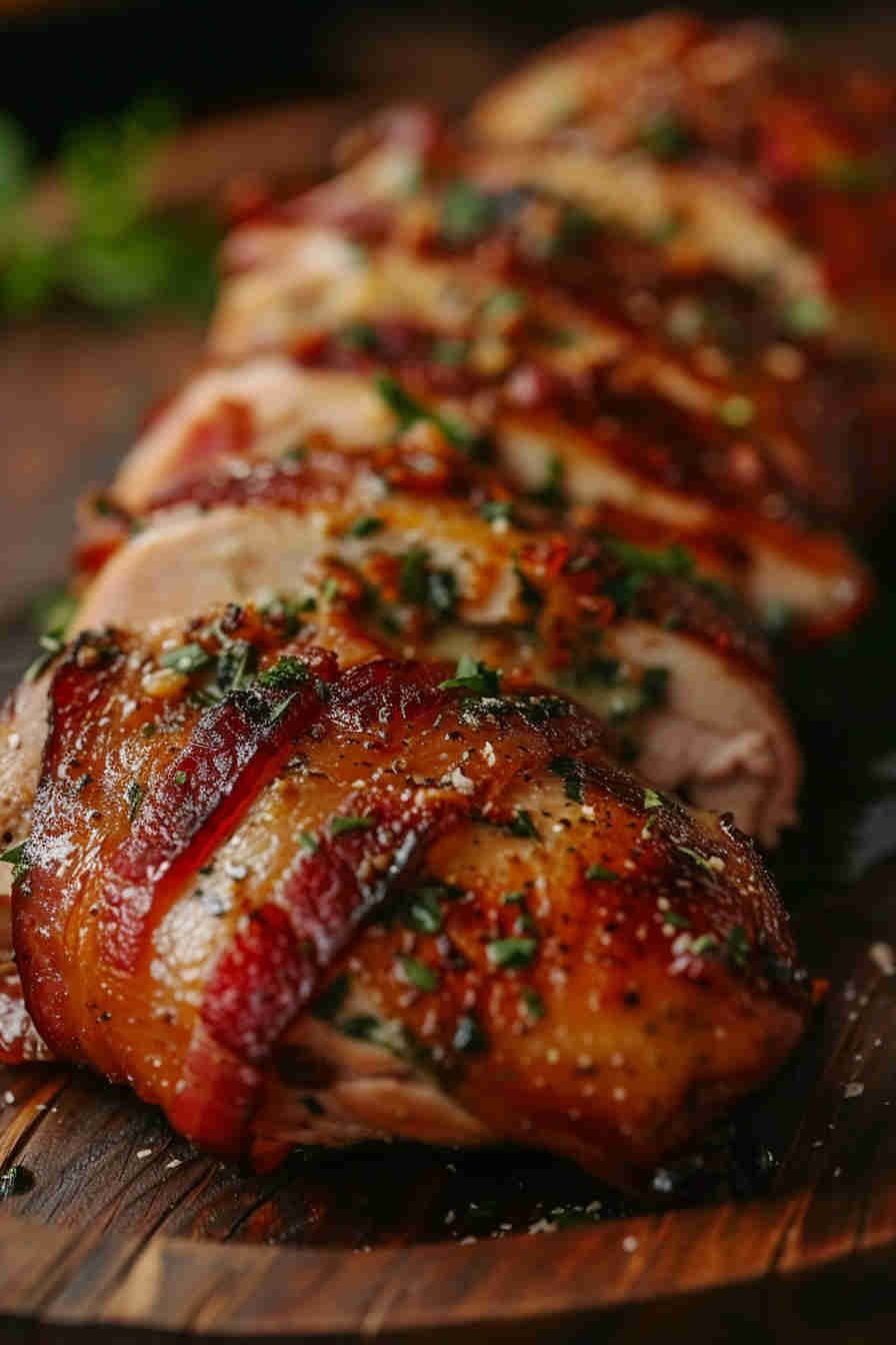 Bacon-Wrapped Stuffed Chicken