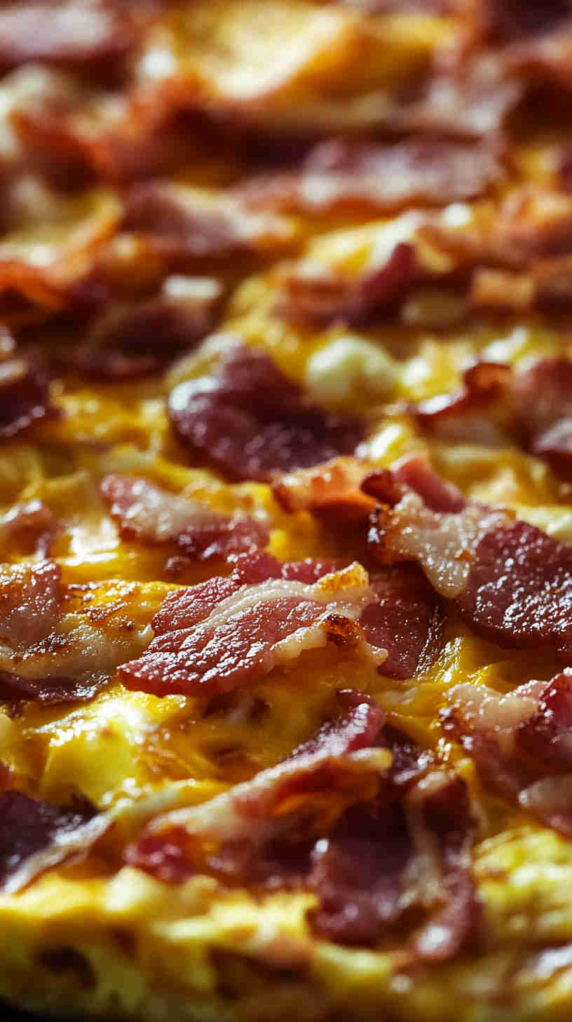 Bacon and Cheddar Breakfast Frittata