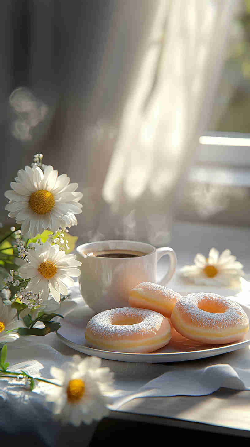 Baked Lemon Protein Donuts
