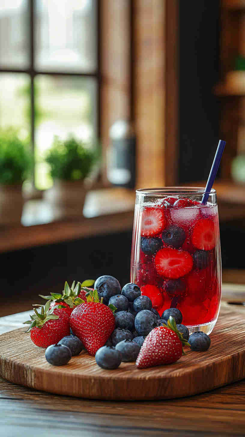 Berry Bliss Strawberry Acai Refresher Recipe