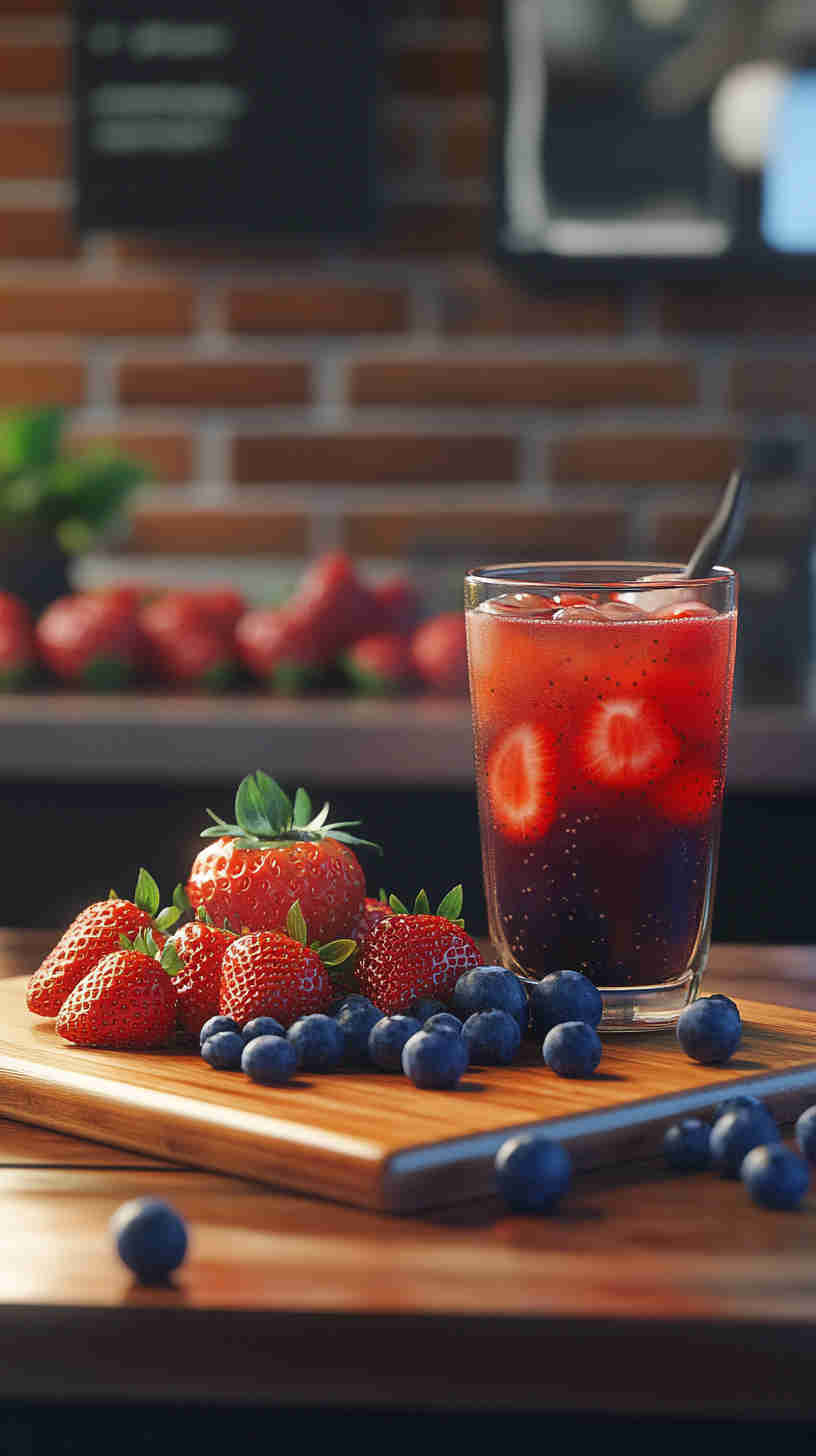 Berry Bliss Strawberry Acai Refresher Recipe