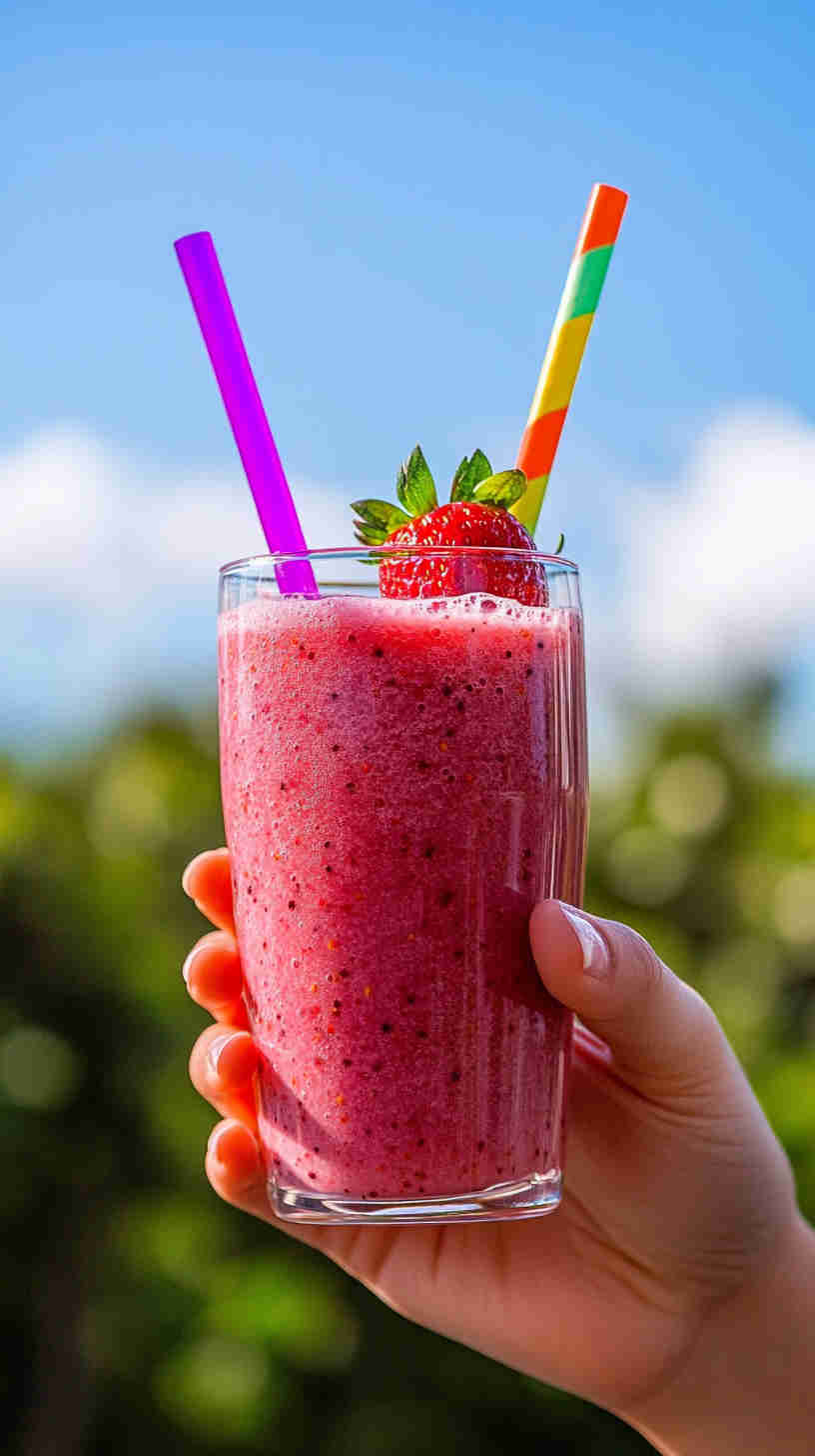 Berry Bliss Strawberry Acai Refresher Recipe