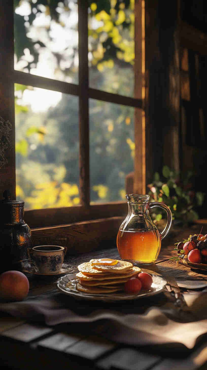 Blueberry Protein Pancakes