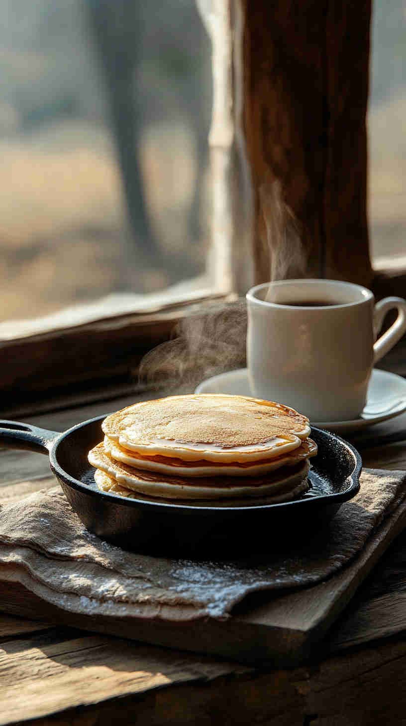 Blueberry Protein Pancakes