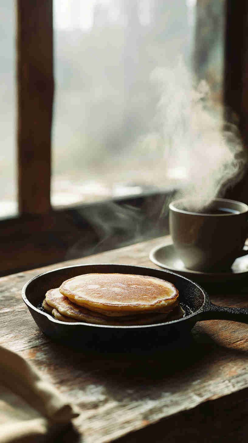 Blueberry Protein Pancakes