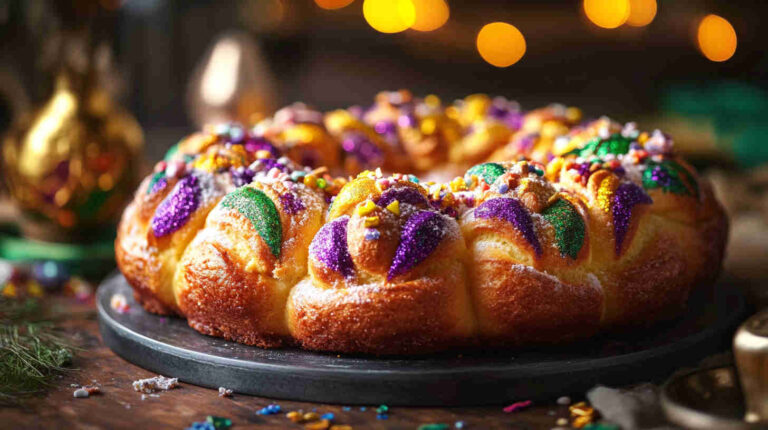 Brioche Style King Cake