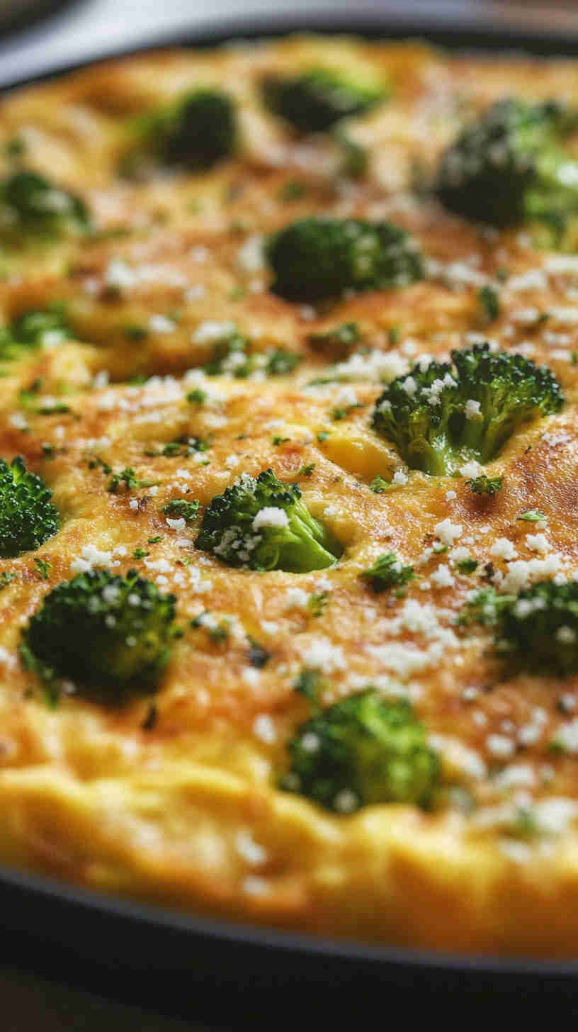 Broccoli & Parmesan Frittata