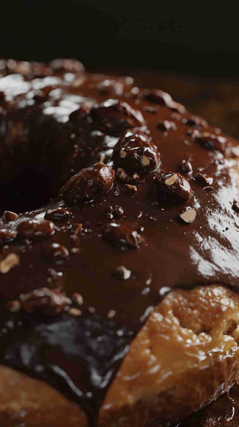 Chocolate Hazelnut King Cake