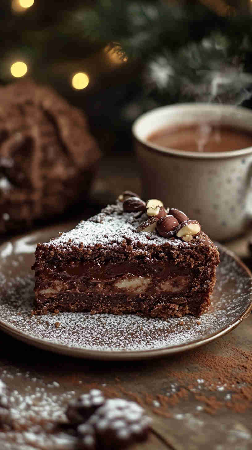 Chocolate Hazelnut King Cake