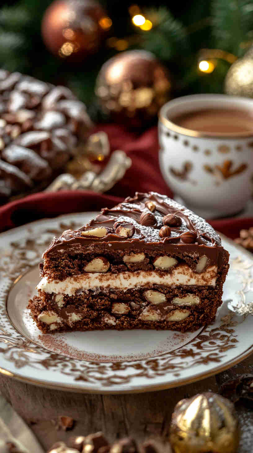 Chocolate Hazelnut King Cake