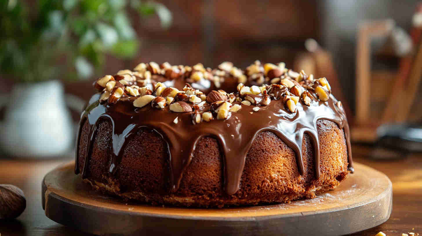 Chocolate Hazelnut King Cake