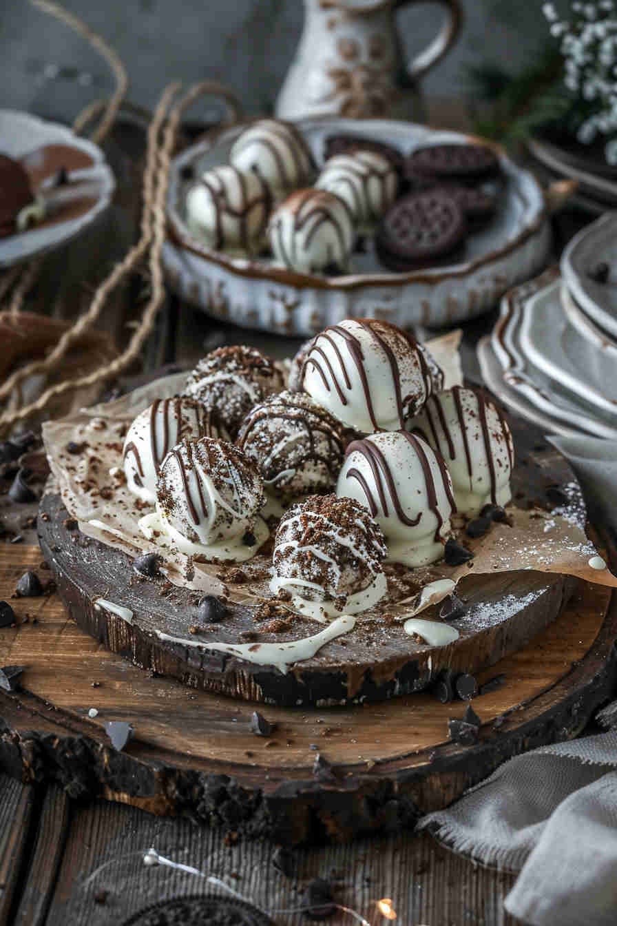 Chocolate Hazelnut Protein Truffles