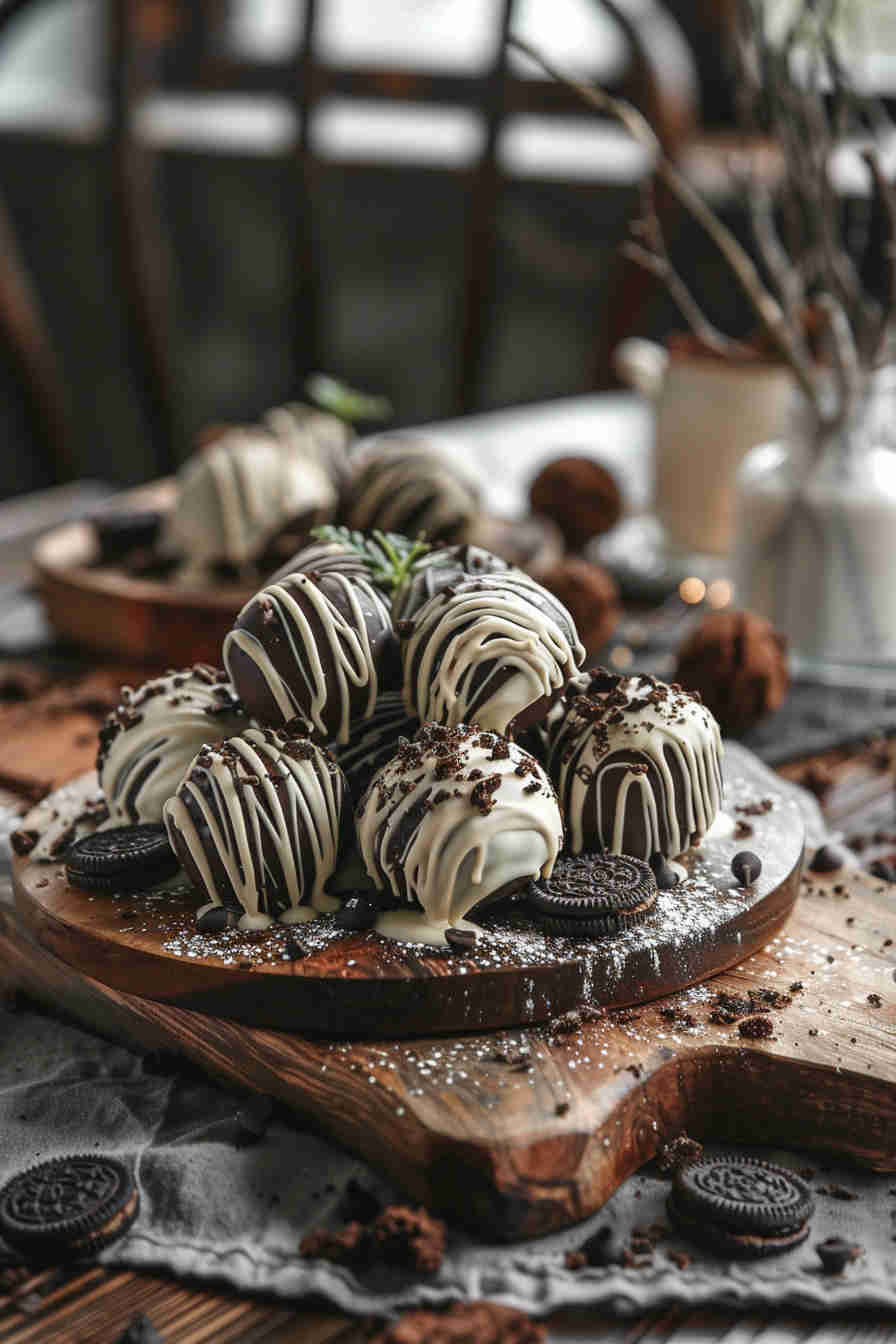 Chocolate Hazelnut Protein Truffles