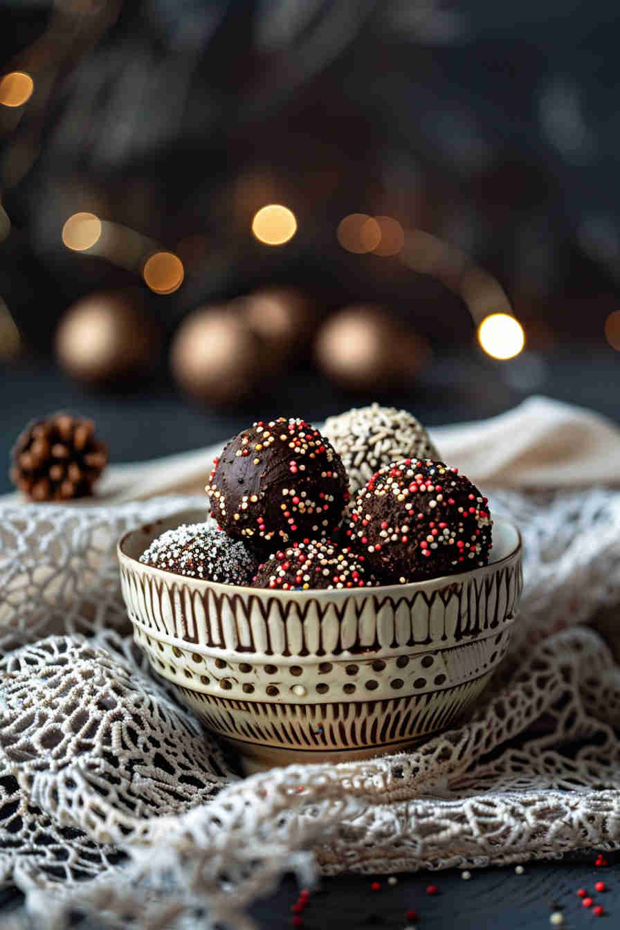 Chocolate Hazelnut Protein Truffles