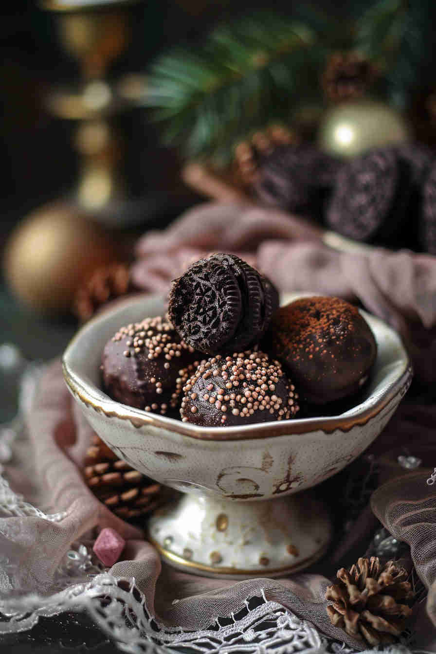 Chocolate Hazelnut Protein Truffles