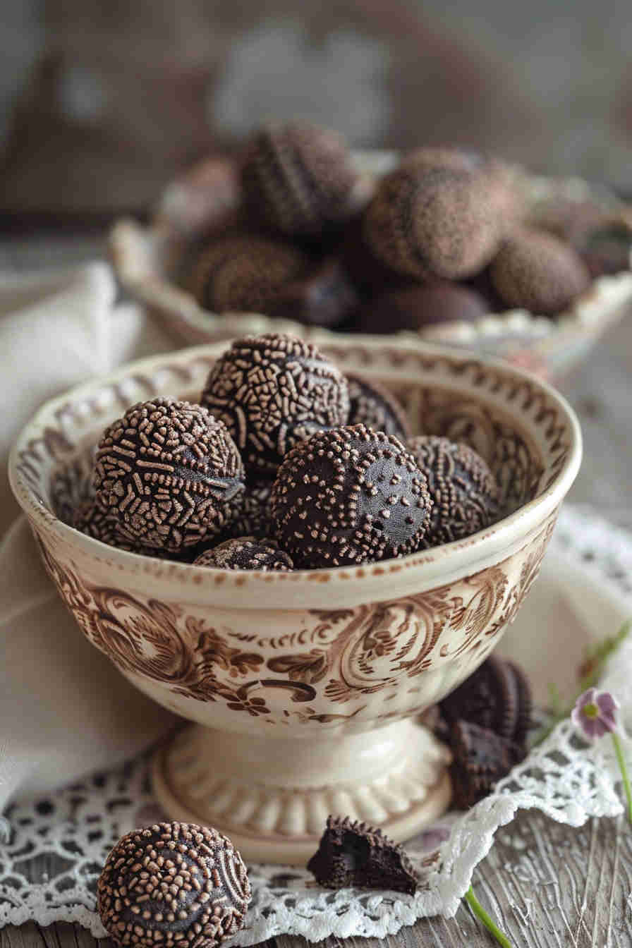 Chocolate Hazelnut Protein Truffles