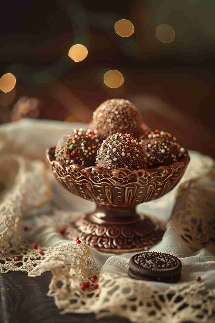 Chocolate Hazelnut Protein Truffles