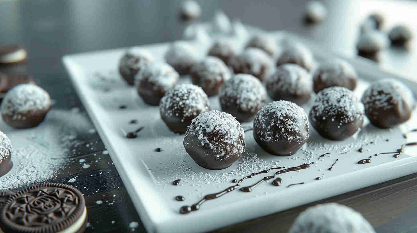 Chocolate Hazelnut Protein Truffles