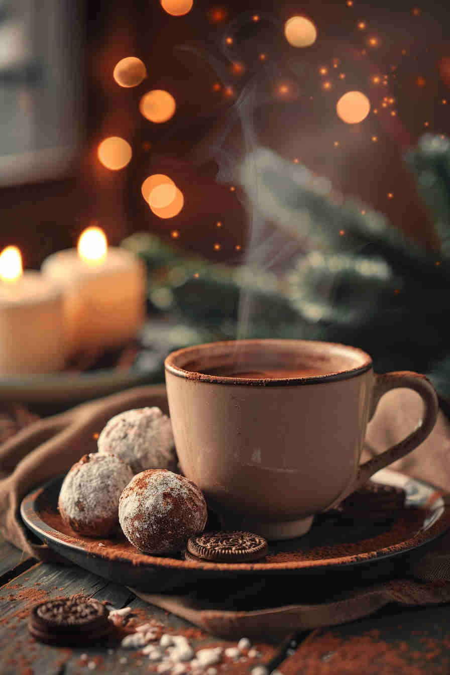 Chocolate Hazelnut Protein Truffles