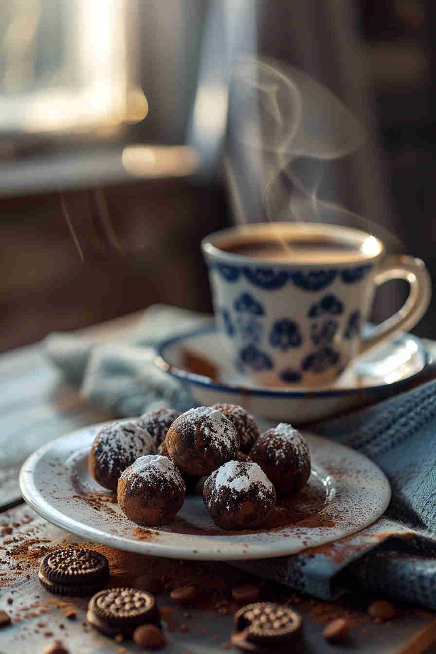 Chocolate Hazelnut Protein Truffles