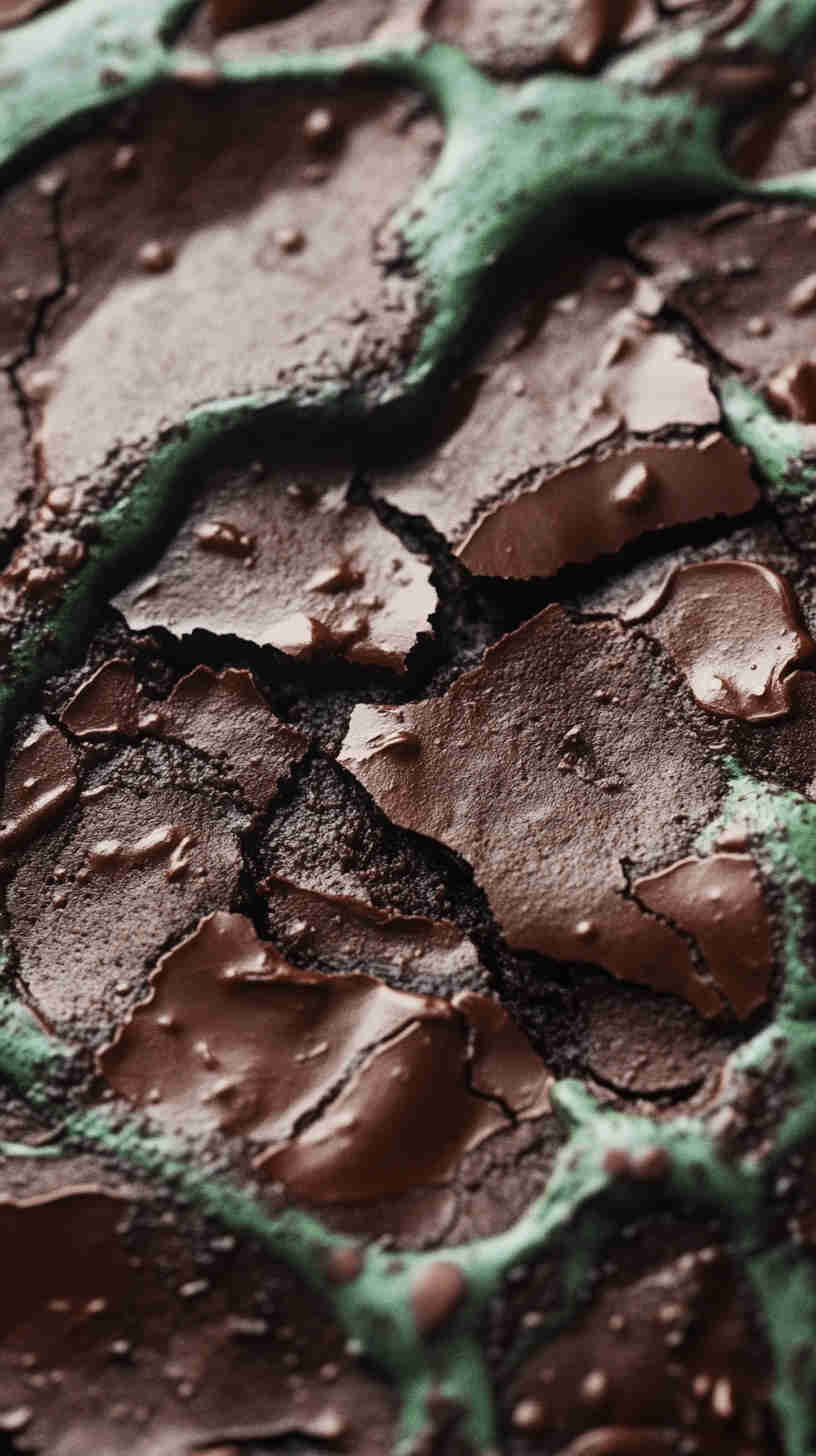 Chocolate Mint Protein Brownies