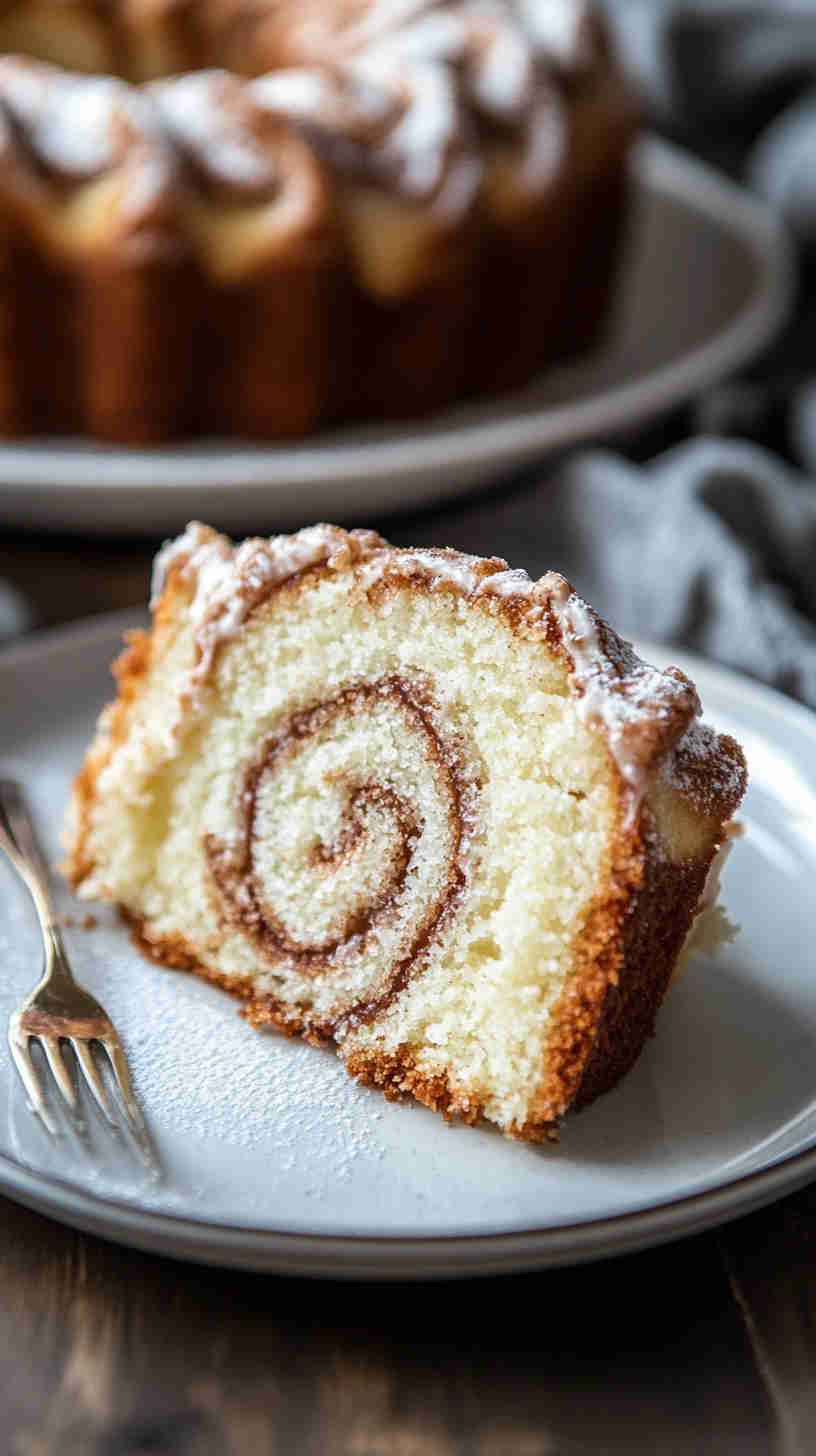 Cinnamon Swirl King Cake